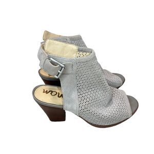 Sam Edelman Henri suede peep toe booties